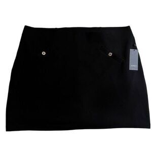 Jones New York black Skort skirt size 2X